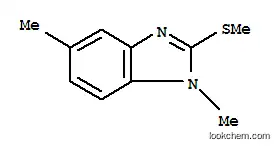 1H- 벤지 미다 졸, 1,5- 디메틸 -2- (메틸 티오)-(9CI)