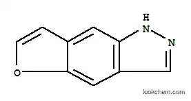 1H-푸로[2,3-f]인다졸(9CI)