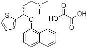 S-(+)-N,N-Dimethyl-3-(1-naphthoxy)-3-(2-thienyl)-1-propylamineoxalate