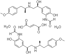 (R*,R*)-N-[2-Hydroxy-5-[1-hydroxy-2-[[2-(4-methoxyphenyl)-1-methylethyl]amino]ethyl]phenyl]formamidefumaratedihydrate