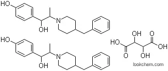 α-(4-ヒドロキシフェニル)-β-メチル-4-ベンジル-1-ピペリジンエタノール/L-酒石酸,(2:1)