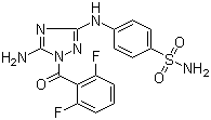 JNJ-7706621;4-[[5-amino-1-(2,6-difluorobenzoyl)-1H-1,2,4-triazol-3-yl]amino]-benzenesulfonamide