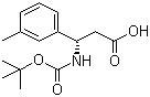 Benzenepropanoicacid,β-[[(1,1-dimethylethoxy)carbonyl]amino]-3-methyl-,(βS)