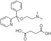 DoxylamineSuccinate;Butanedioicacid,compd.withN,N-dimethyl-2-[1-phenyl-1-(2-pyridinyl)ethoxy]ethanamine(1:1)