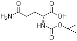 N-tert-Butoxycarbonyl-D-glutamine