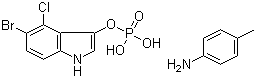 5-Bromo-4-chloro-3-indolylphosphatep-toluidinesalt
