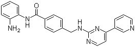 Mocetinostat(MGCD0103);MG0103;N-(2-aminophenyl)-4-((4-(pyridin-3-yl)pyrimidin-2-ylamino)methyl)benzamide