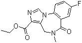 Flumazenil;RO15-1788;4H-Imidazo[1,5-a][1,4]benzodiazepine-3-carboxylicacid,8-fluoro-5,6-dihydro-5-methyl-6-oxo-,ethylester