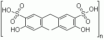 Dihydroxydimethyldiphenylmethanedisulphonicacidpolymer