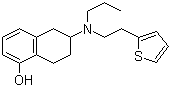 Rotigotine;5,6,7,8-tetrahydro-6-[propyl[2-(2-thienyl)ethyl]amino]-(6S)-1-naphthalenol