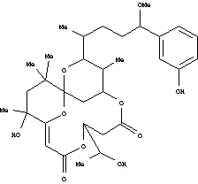 17-데브로모-2,3-디데히드로-3-데옥시-4-히드록시아플리시아톡신