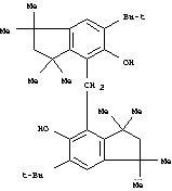 4,4′-メチレンビス[6-(1,1-ジメチルエチル)-2,3-ジヒドロ-1,1,3,3-テトラメチル-1H-インデン-5-オール]