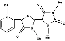 3-エチル-2-(1,3-ジメチル-5-オキソ-2-チオキソイミダゾリジン-4-イリデン)-5-[1-メチルピリジン-2(1H)-イリデン]-4-チアゾリジノン