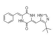 Plinabulin(NPI-2358);(3Z,6Z)-3-benzylidene-6-((5-tert-butyl-1H-imidazol-4-yl)methylene)piperazine-2,5-dione