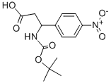 3-TERT-BUTOXYCARBONYLAMINO-3-(4-NITRO-PHENYL)-프로피온산