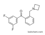 2'-AZETIDINOMETHYL-3,5- 디 플루오 로벤 조페 논