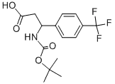 3-TERT-BUTOXYCARBONYLAMINO-3-(4-TRIFLUOROMETHYL-PHENYL)-프로피온산