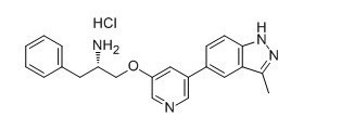 A-674563;(2S)-1-(5-(3-methyl-1H-indazol-5-yl)pyridin-3-yloxy)-3-phenylpropan-2-amine