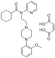 N-[2-[4-(2-METHOXYPHENYL)-1-PIPERAZINYL]ETHYL]-N-2-PYRIDINYL-CYCLOHEXANECARBOXAMIDEMALEATE