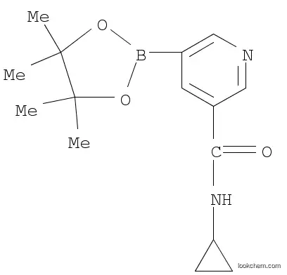 N-시클로프로필-5-(4,4,5,5-테트라메틸-1,3,2-디옥사보롤란-2-일)니코틴아미드