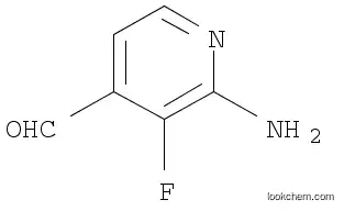 2-아미노-3-플루오로-4-포르밀피리딘