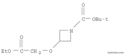 tert- 부틸 3-((에 톡시 카르 보닐) 메 톡시) 아제 티딘 -1- 카르 복실 레이트