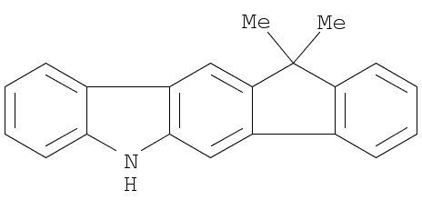 5,11-dihydro-11,11-dimethylindene[1,2-b]carbazole