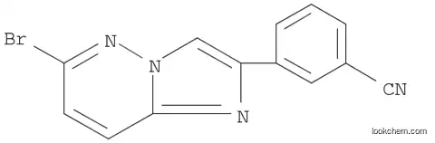 3-(6-브로모이미다조[1,2-b]피리다진-2-일)벤조니트릴