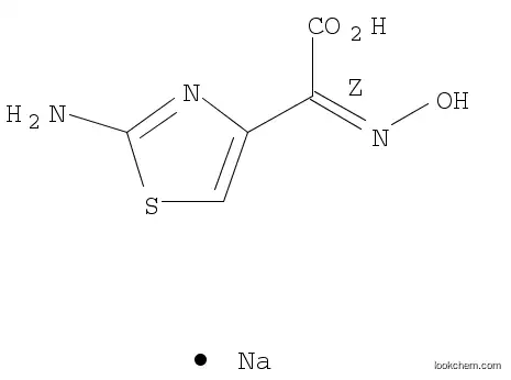 4-티아졸아세트산, 2-αMino-α-(hydroxyiMino)-, MonosodiuM 염, (αZ)-(9CI)