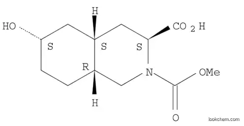 2,3(1H)-이소퀴놀린디카르복실산, 옥타하이드로-6-하이드록시-, 2-메틸 에스테르, (3S,4aS,6S,8aR)-