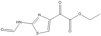 Ethyl2-(2-formamidothiazol-4-yl)-2-oxoacetate