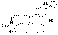 MK-22062HCl;8-(4-(1-aminocyclobutyl)phenyl)-9-phenyl-[1,2,4]triazolo[3,4-f][1,6]naphthyridin-3(2H)-one