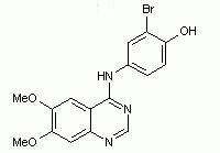 WHI-P154;Phenol,2-bromo-4-[(6,7-dimethoxy-4-quinazolinyl)amino]-