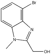 (4-BROMO-1-METHYL-1H-BENZOIMIDAZOL-2-YL)-메탄올