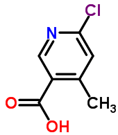 6-Chloro-4-methyl-3-pyridinecarboxylic acid