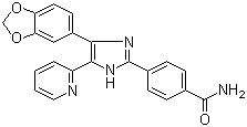 SB431542;4-(4-(benzo[d][1,3]dioxol-5-yl)-5-(pyridin-2-yl)-1H-imidazol-2-yl)benzamide