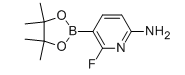 2-Amino-6-fluoro pyridine-5-boronic
 acid pinacol ester