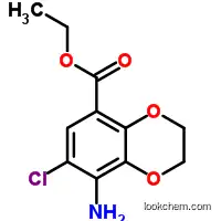 8- 아미노 -7- 클로로 -2,3- 디 히드로 벤조 [1,4] 디 옥신 -5- 카르 복실 산 에틸 에스테르