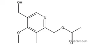 2-아세톡시메틸-5-히드록시메틸-4-메톡시-3-메틸피리딘