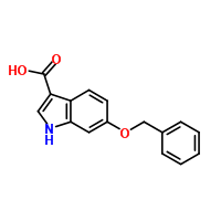 6-Benzyloxy-1H-indole-3-carboxylic acid cas no. 24370-74-9 98%