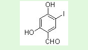 2,4-dihydroxy-5-iodobenzaldehyde