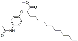메틸 2-(4-아세트아미도페녹시)미리스테이트