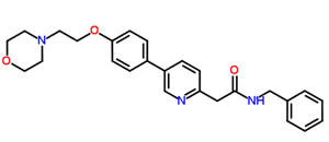 KX2-391;KX01;N-benzyl-2-(5-(4-(2-morpholinoethoxy)phenyl)pyridin-2-yl)acetamide