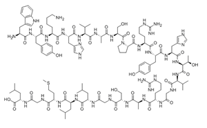 H-TRP-TYR-LYS-HIS-VAL-ALA-SER-PRO-ARG-TYR-HIS-THR-VAL-GLY-ARG-ALA-SER-GLY-LEU-LEU-MET-GLY-LEU-OH