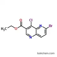 에틸 6-브로모-4-클로로-1,5-나프티리딘-3-카르복실레이트
