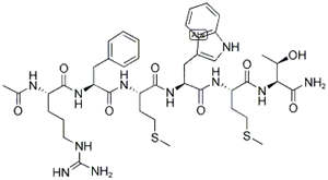 N2-Acetyl-L-arginyl-L-phenylalanyl-L-methionyl-L-tryptophyl-L-methionyl-L-lysinamide