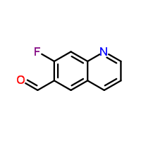 7-FLUOROQUINOLINE-6-CARBALDEHYDE  CAS NO.1185768-18-6