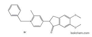 1-Benzyl-4-(5,6-dimethoxy-1-oxoindan-2-YL)methylpyridinium bromide