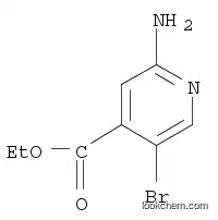 2-아미노-5-브로모-4-피리딘카르복실산 에틸 에스테르
