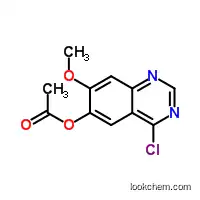 4-클로로-7-메톡시퀴나졸린-6-일 아세테이트